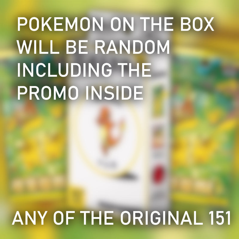 Pokemon China 151 Gathering coin box showing package contents and official copyright info
