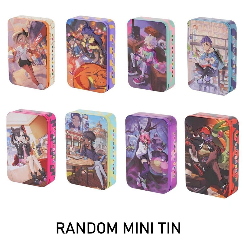 Pokemon Trainer Collection Box CSIC Y01 - mystery Trainer tin detail