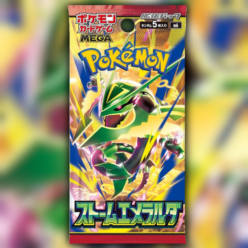 Pokemon Storm Emeralda (M6) 🇯🇵 Japanese Booster Pack